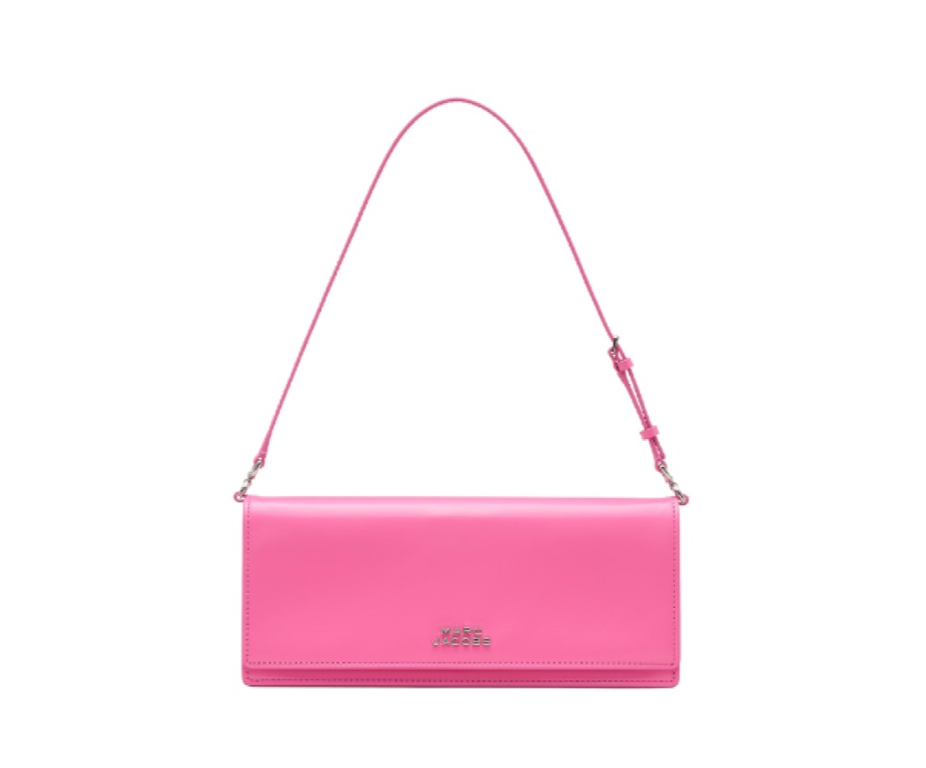 The Glam Mirror Shoulder Bag (Bow Pink)